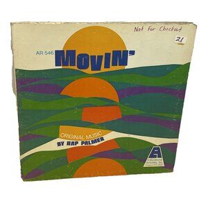 Hap Palmer Movin'(Vinyl, 1973) Activity AR 546 Good LP Record Album